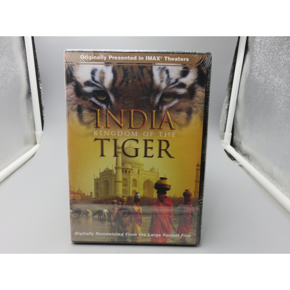 India Kingdom of the Tiger DVD IMAX Nature Documentary Bengal Tiger Slingshot